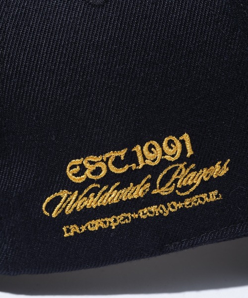 XLARGE（エクストララージ）の「WORLDWIDE PLAYERS CAP（キャップ・メンズ・ブラック/グレー/ネイビー・ONE SIZE）」の4枚目の写真