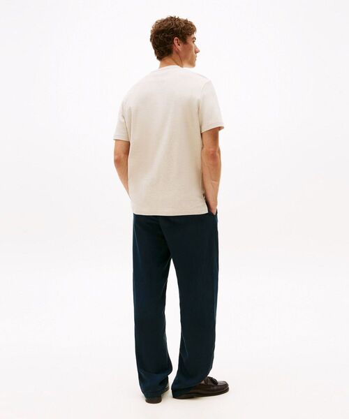 TOMMY HILFIGER(トミーヒルフィガー)の「モノグラムTシャツ(Tシャツ/カットソー・メンズ・ネイビー/ホワイト・LARGE/MEDIUM/SMALL/X-LARGE)」の9枚目の写真