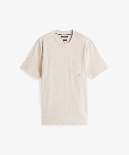 TOMMY HILFIGER(トミーヒルフィガー)の「モノグラムTシャツ(Tシャツ/カットソー・メンズ・ネイビー/ホワイト・LARGE/MEDIUM/SMALL/X-LARGE)」の10枚目の写真