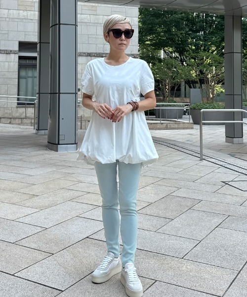 新品タグ付き Munsingwear アップシェイプパンツ レディース 11号 Munsingwear 公式 マンシングウェア ツイルチェック9分丈パンツ