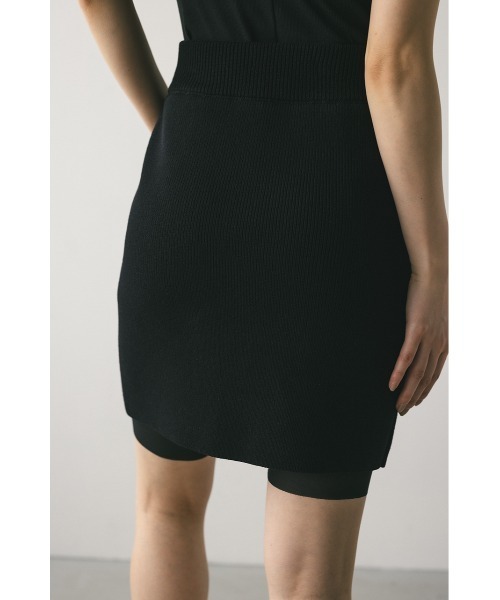 STYLEMIXER（スタイルミキサー）の「チュールレイヤーバイカーパンツ（その他パンツ・レディース・ブラック・SMALL/MEDIUM）」の8枚目の写真