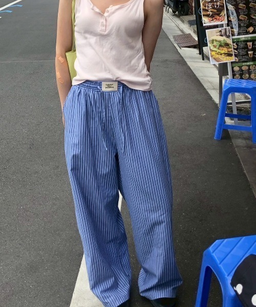common gull products. パジャマパンツ おやすみと行ってきますのパジャマパンツ（その他パンツ