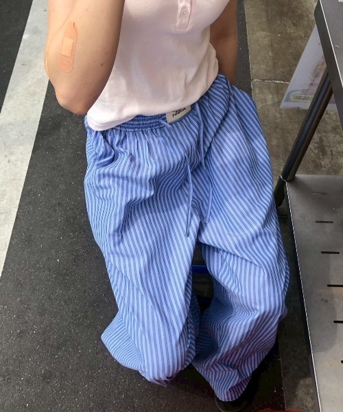 お休みと行ってきますのパジャマパンツ、遭遇（その他パンツ