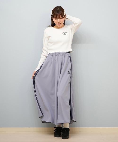 セール】adidas/アディダス フレアスカート 3ストライプス SH903
