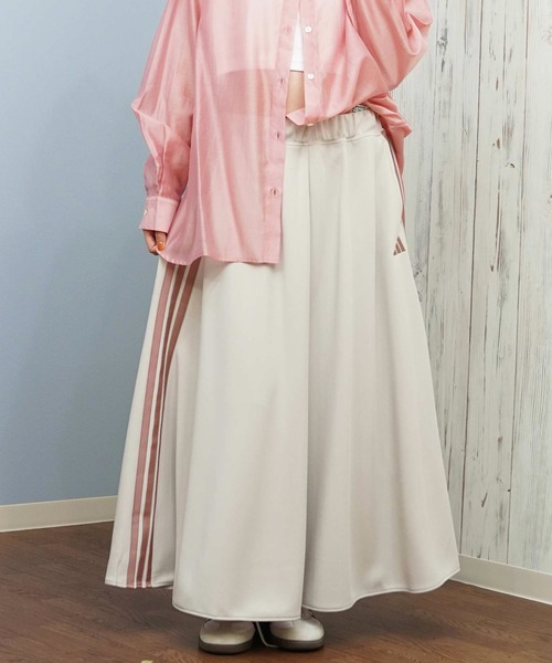 adidas（アディダス）の「adidas/アディダス Ｗ　ＭＨ ３Ｓ ＫＮ スカート SH903（スカート・レディース・ライトパープル/グレイッシュベージュ/ブラック・S/M/L）」の13枚目の写真