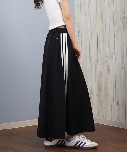 adidas（アディダス）の「adidas/アディダス Ｗ　ＭＨ ３Ｓ ＫＮ スカート SH903（スカート・レディース・ライトパープル/グレイッシュベージュ/ブラック・S/M/L）」の21枚目の写真