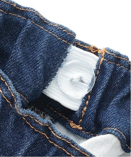 GLAZOS（グラソス）の「【SKIT0LY】冷感デニム・ハーフカーゴパンツ（デニムパンツ・キッズ・ダークブルー/ライトブルー・110cm/120cm/130cm/140cm/100cm）」の5枚目の写真