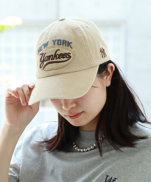セール】【MLB KOREA/エムエルビーコリア】Varsity Vintage Cursive