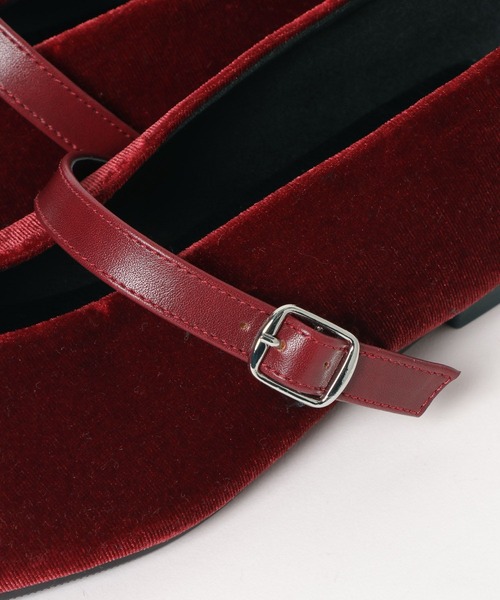 LAKOLE（ラコレ）の「スクエアアソートストラップパンプス / 572692（パンプス・レディース・ブラック/レッド/レオパード・MEDIUM/LARGE）」の8枚目の写真