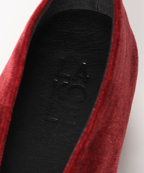 LAKOLE（ラコレ）の「スクエアアソートストラップパンプス / 572692（パンプス・レディース・ブラック/レッド/レオパード・MEDIUM/LARGE）」の5枚目の写真