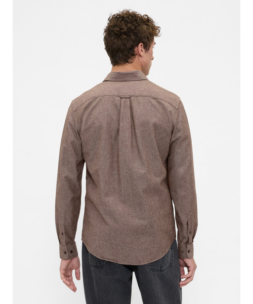 GAP（ギャップ）の「オックスフォードシャツ（シャツ/ブラウス・メンズ・ブルー/ブラウン/ベージュ/パープル・XS/S/M/L/XL）」の9枚目の写真