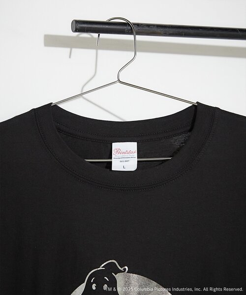 BIRTHDAY BAR（バースデイバー）の「【GHOSTBUSTERS ゴーストバスターズ】コットンTシャツ　ブラック（Tシャツ/カットソー・レディース・ブラック・0）」の9枚目の写真