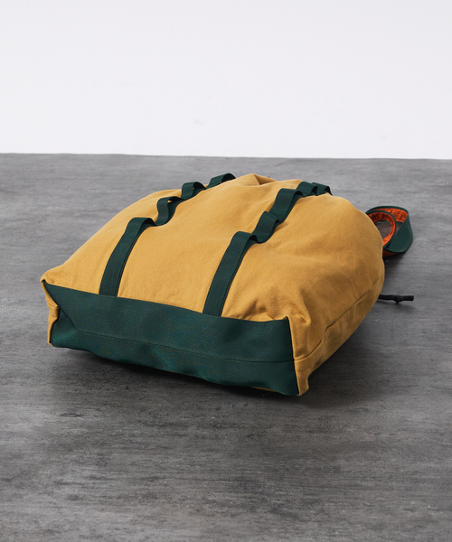 WEEKEND(ER)(ウィークエンダー)の「【WEEKEND(ER)/ウィークエンダー】CANVAS TOTE/トートバッグ/キャンバス/A4【WEB限定】(トートバッグ・メンズ・ブラウン/ブラック・フリー)」の11枚目の写真