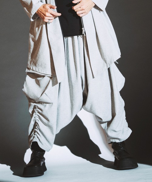 セール】【NO ID.】Sarouel Cargo Trousers / サルエル カーゴ