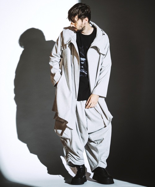 NO ID.（ノーアイディ）の「【NO ID.】Sarouel Cargo Trousers / サルエル カーゴ トラウザーズ（その他パンツ・メンズ・グレー/ブラック・2/1）」の20枚目の写真