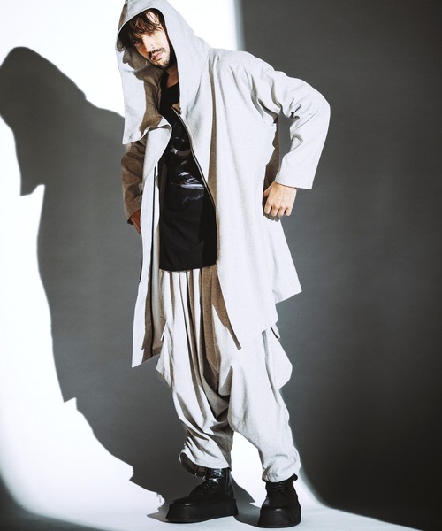 NO ID.（ノーアイディ）の「【NO ID.】Sarouel Cargo Trousers / サルエル カーゴ トラウザーズ（その他パンツ・メンズ・グレー/ブラック・2/1）」の22枚目の写真