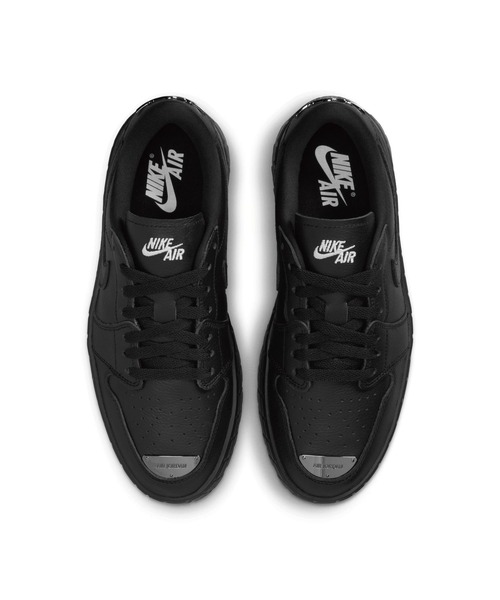 JORDAN BRAND（ジョーダンブランド）の「JORDAN BRAND W AIR JORDAN 1 BROOKLYN LOW ウィメンズ ジョーダン 1 ブルックリン LOW WHF3184 001BLK/MTLBLK（スニーカー・メンズ・ブラック・22.5cm/23.0cm/23.5cm/24.0cm/24.5cm/25.0cm/25.5cm）」の8枚目の写真