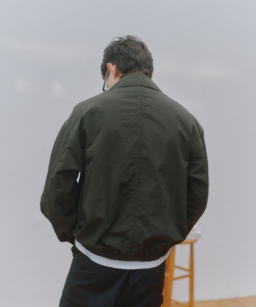 MAISON CLUB(メゾンクラブ)の「【MAISON CLUB】Hunting Nylon Blouson KKP/ ハンティングナイロンブルゾン ミリタリージャケット /CWU-45 ジャングルファティーグジャケット CPOジャケット(ミリタリージャケット・メンズ・ブラック/カーキ/グレー・M/L)」の5枚目の写真