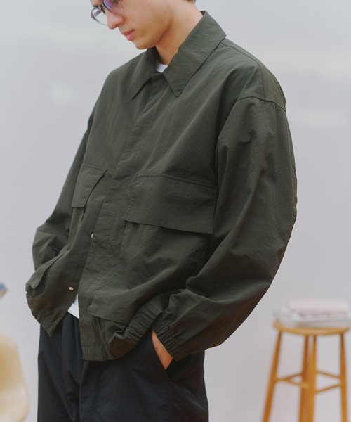 MAISON CLUB(メゾンクラブ)の「【MAISON CLUB】Hunting Nylon Blouson KKP/ ハンティングナイロンブルゾン ミリタリージャケット /CWU-45 ジャングルファティーグジャケット CPOジャケット(ミリタリージャケット・メンズ・ブラック/カーキ/グレー・M/L)」の22枚目の写真