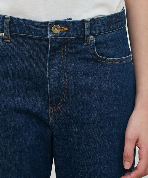 DES PRES（デ・プレ）の「コンパクトストレッチデニム セミフレアパンツ（デニムパンツ・レディース・ライトブルー・32/34/36）」の7枚目の写真