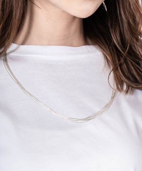 Harpo(アルポ)の「【Harpo/アルポ】シルバー 五連 ネックレス インディアンジュエリー 58cm(ネックレス・レディース・シルバー・FREE)」の1枚目の写真