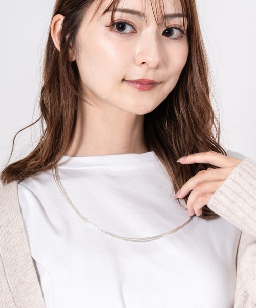 Harpo(アルポ)の「【Harpo/アルポ】シルバー 五連 ネックレス インディアンジュエリー 58cm(ネックレス・レディース・シルバー・FREE)」の9枚目の写真