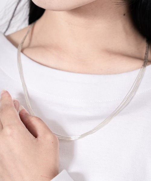 Harpo(アルポ)の「【Harpo/アルポ】シルバー 五連 ネックレス インディアンジュエリー 58cm(ネックレス・レディース・シルバー・FREE)」の11枚目の写真