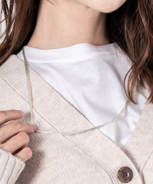 Harpo(アルポ)の「【Harpo/アルポ】シルバー 五連 ネックレス インディアンジュエリー 58cm(ネックレス・レディース・シルバー・FREE)」の8枚目の写真