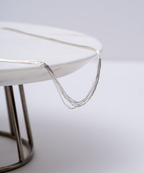 Harpo(アルポ)の「【Harpo/アルポ】シルバー 五連 ネックレス インディアンジュエリー 58cm(ネックレス・レディース・シルバー・FREE)」の5枚目の写真