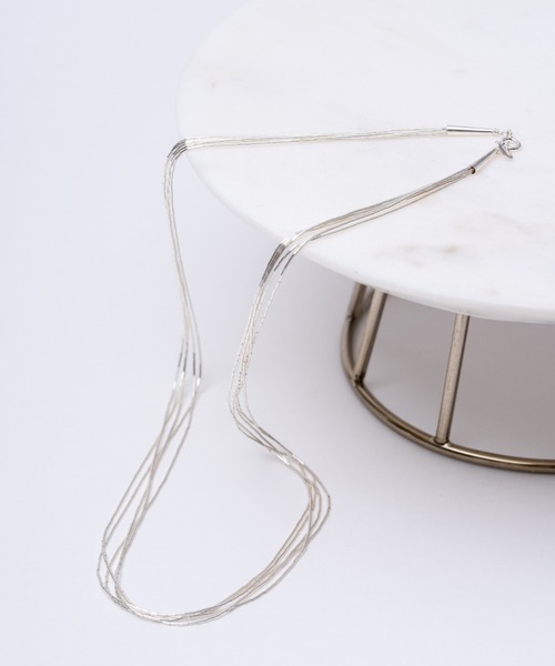 Harpo(アルポ)の「【Harpo/アルポ】シルバー 五連 ネックレス インディアンジュエリー 58cm(ネックレス・レディース・シルバー・FREE)」の6枚目の写真