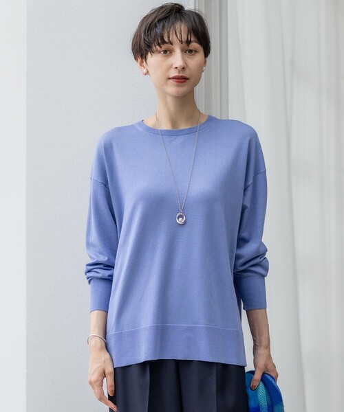 洗える】オータムシャイニー リラクシー ニット（ニット/セーター