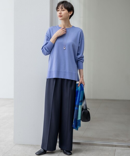 洗える】オータムシャイニー リラクシー ニット（ニット/セーター