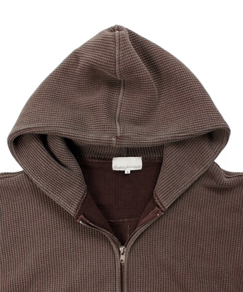 Universal Style Wear（ユニバーサルスタイルウェア）の「Universal Style Wear ピグメント "HUTON" フーディー（パーカー・メンズ・ブラウン/スミクロ/オフホワイト/カーキ・X-LARGE/LARGE/MEDIUM）」の15枚目の写真