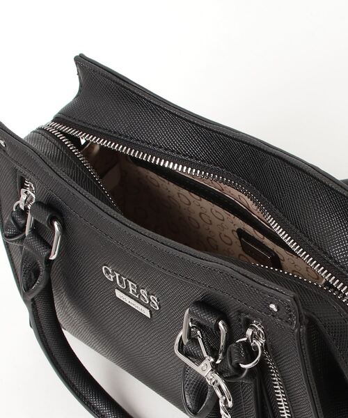 Guess（ゲス）の「WRENLEY Small Satchel ハンドバッグ（ショルダーバッグ・レディース・ブラック・ONE SIZE）」の17枚目の写真