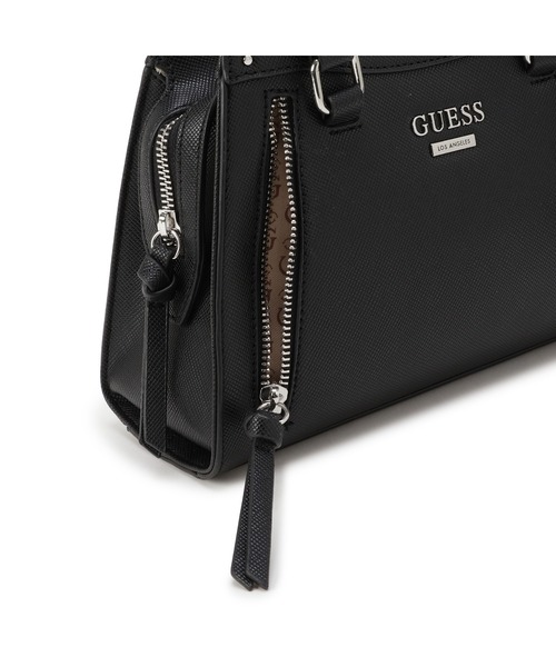 Guess（ゲス）の「WRENLEY Small Satchel ハンドバッグ（ショルダーバッグ・レディース・ブラック・ONE SIZE）」の12枚目の写真