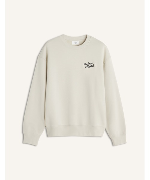 Maison Kitsune（メゾンキツネ）の「MAISON KITSUNE HANDWRITING COMFORT SWEATSHIRT（スウェット・メンズ・ブラック×ホワイト/グレー/ネイビー/アイボリー・XL/L/M/S/XS）」の20枚目の写真