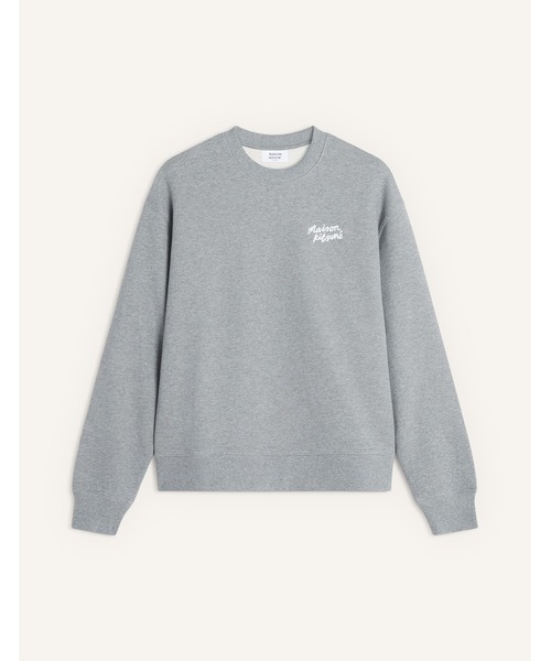 Maison Kitsune(メゾンキツネ)の「MAISON KITSUNE HANDWRITING COMFORT SWEATSHIRT(スウェット・メンズ・ブラック×ホワイト/グレー/ネイビー/アイボリー/ダークブラウン系・XL/L/M/S/XS)」の18枚目の写真