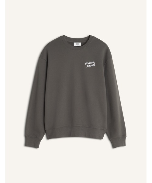 Maison Kitsune(メゾンキツネ)の「MAISON KITSUNE HANDWRITING COMFORT SWEATSHIRT(スウェット・メンズ・ブラック×ホワイト/グレー/ネイビー/アイボリー/ダークブラウン系・XL/L/M/S/XS)」の22枚目の写真