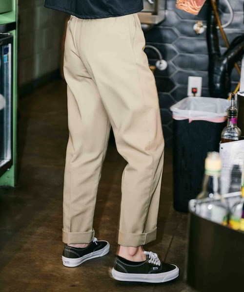 Dickies(ディッキーズ)の「Dickies/ディッキーズ Original 874(R) ワークパンツ レングス32インチ センタープレス スケーターパンツ(チノパンツ・メンズ・チャコールグレー/ブラック/マルーン/ネイビー/グリーン/ダークブラウン/レッド/ホワイト/オリーブ/カーキ/ブルーグリーン/グレー/シルバー/ダークグリーン・30/32/34/36/28)」の8枚目の写真