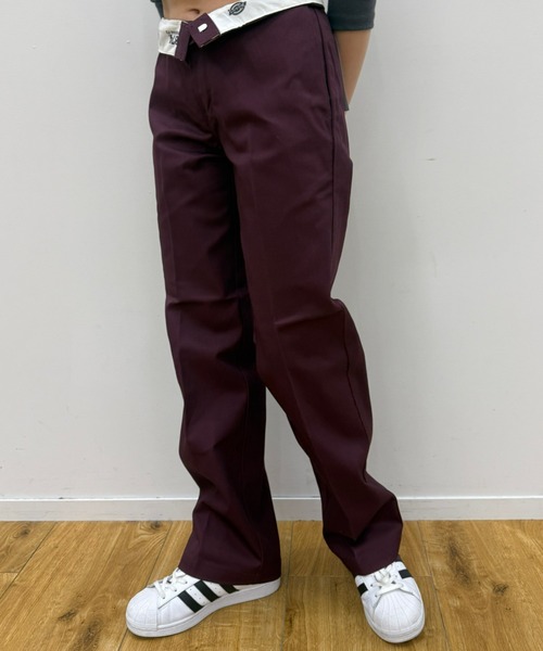 Dickies(ディッキーズ)の「Dickies/ディッキーズ Original 874(R) ワークパンツ レングス32インチ センタープレス スケーターパンツ(チノパンツ・メンズ・チャコールグレー/ブラック/マルーン/ネイビー/グリーン/ダークブラウン/レッド/ホワイト/オリーブ/カーキ/ブルーグリーン/グレー/シルバー/ダークグリーン・30/32/34/36/28)」の13枚目の写真