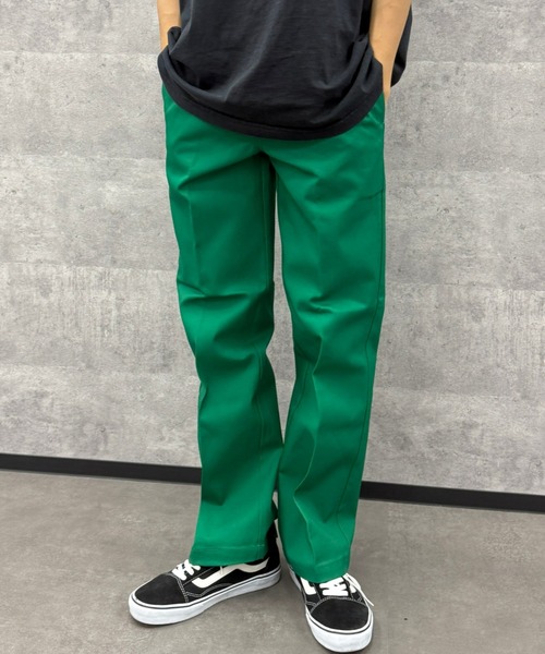 Dickies(ディッキーズ)の「Dickies/ディッキーズ Original 874(R) ワークパンツ レングス32インチ センタープレス スケーターパンツ(チノパンツ・メンズ・チャコールグレー/ブラック/マルーン/ネイビー/グリーン/ダークブラウン/レッド/ホワイト/オリーブ/カーキ/ブルーグリーン/グレー/シルバー/ダークグリーン・30/32/34/36/28)」の9枚目の写真