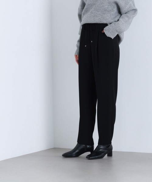 NATURAL BEAUTY BASIC（ナチュラルビューティーベーシック）の「◇【ちょうど、いい服】世渡り上手パンツ（その他パンツ・レディース・ブラック/カーキ/チャコールグレー/オフホワイト・LARGE/SMALL/MEDIUM）」の20枚目の写真