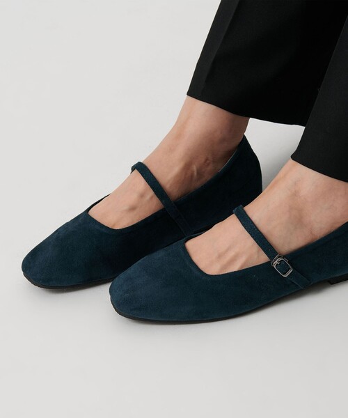 CITEN（シテン）の「＜CITEN＞ワンストラップフラット（その他シューズ・レディース・シルバー/ダークブラウン/ダークグリーン・23.5cm/23cm/24.5cm/24cm）」の3枚目の写真