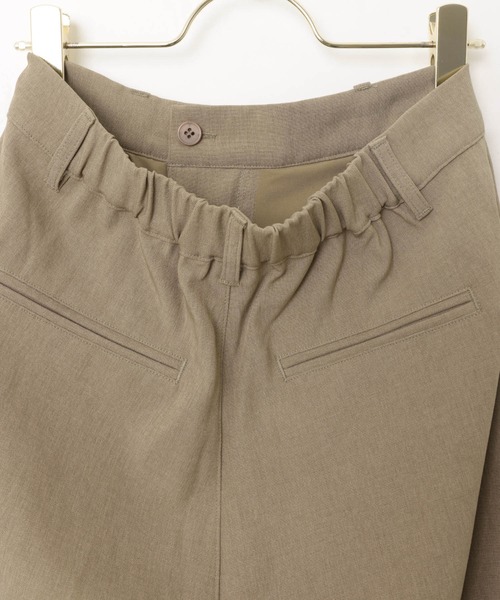 andme(アンドミー)の「タックスラックスワイドパンツ(スラックス・レディース・ブラック/ベージュ/ホワイト/ブラウン・M/L)」の18枚目の写真