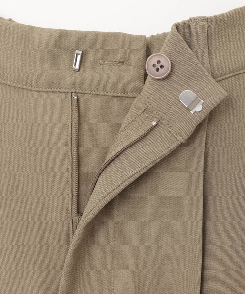 andme(アンドミー)の「タックスラックスワイドパンツ(スラックス・レディース・ブラック/ベージュ/ホワイト/ブラウン・M/L)」の16枚目の写真