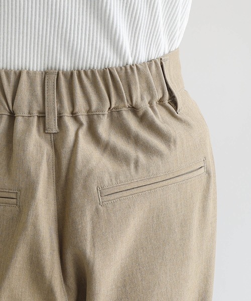 andme(アンドミー)の「タックスラックスワイドパンツ(スラックス・レディース・ブラック/ベージュ/ホワイト/ブラウン・M/L)」の11枚目の写真