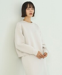UNFILO（アンフィーロ）の「【2WAY/軽量】BEAUTY FORM JERSEY ハーフZIP プルオーバー（スウェット）」