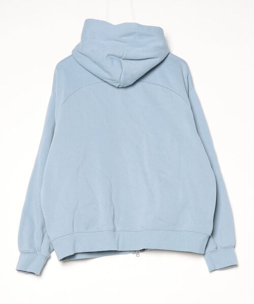 MONO-MART(モノマート)の「ジップアップパーカー(パーカー・メンズ・ブルー・M)」の2枚目の写真