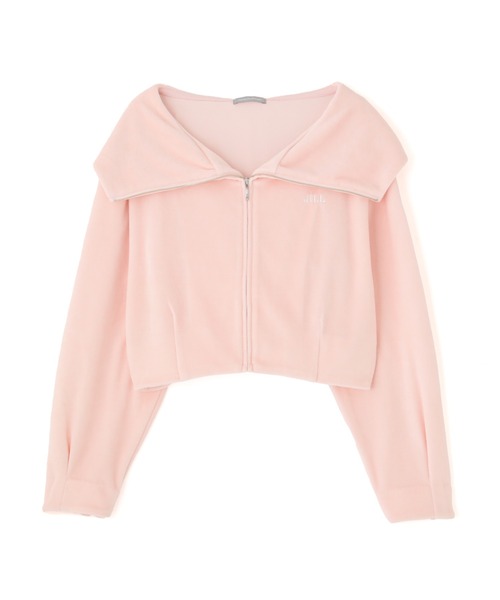 JILL by JILL STUART（ジルバイジルスチュアート）の「◇ベロアフーディ（パーカー・レディース・ピンク/ブラウン/ベージュ・FREE）」の13枚目の写真