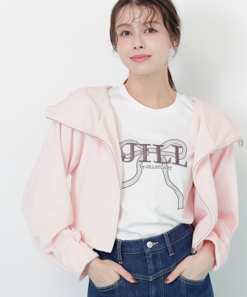 ◇ベロアフーディ（パーカー）｜JILL by JILL STUART（ジルバイジル